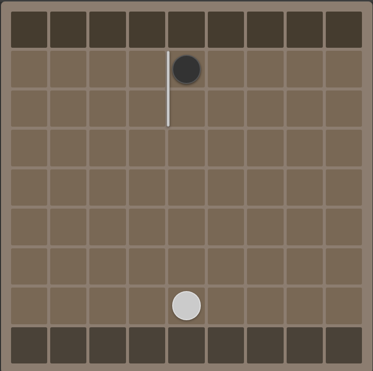 The first move of The Sidewall opening.